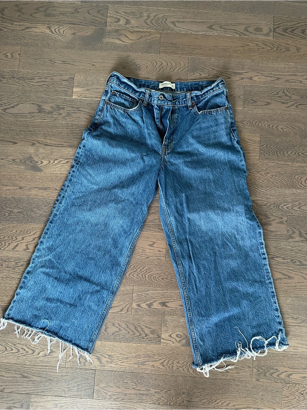 Abercrombie & Fitch High-Rise Blue Denim Jeans